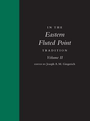 cover image of In the Eastern Fluted Point Tradition